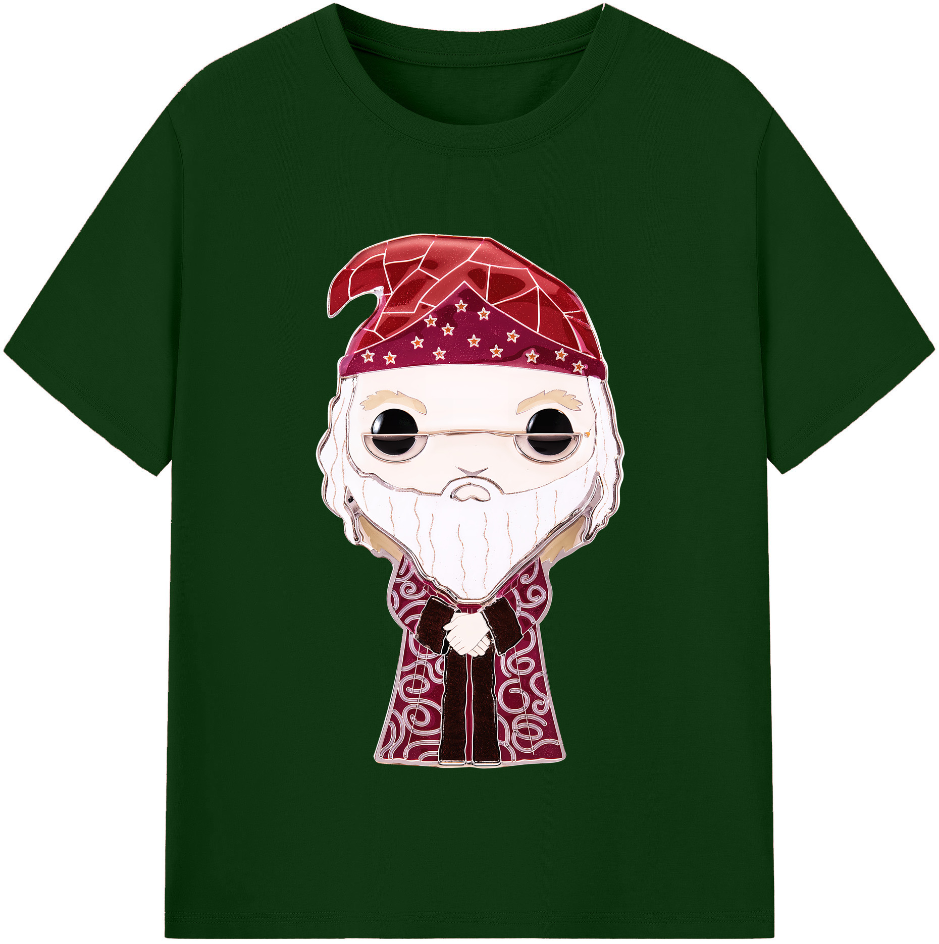 （画像用） Harry Potter ハリー・ポッターシリーズ 綿100％半袖Tシャツ（フロントプリント）